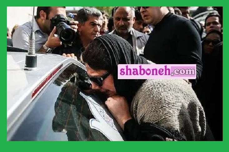 عکس گریه زهرا داوودنژاد در تشییع جنازه برادرش رضا داوودنژاد +تصاویر