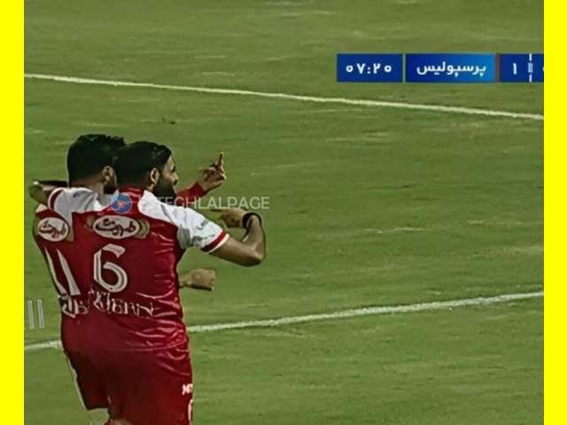 حرکت منشوری و زشت دانیال اسماعیلی فر شادی بعد از گل