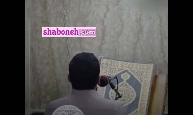 فیلم کامل بیهوش شدن امام جماعت مسجد هنگام دعا در موصول عراق