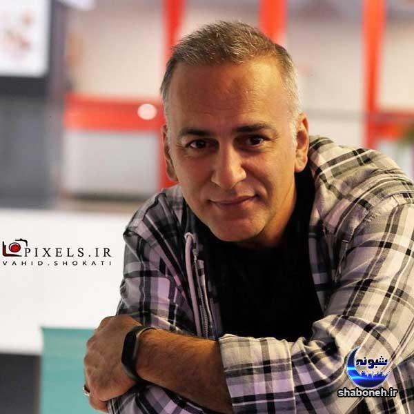 بازیگر نقش خلیل در نون خ کیست +بیوگرافی و عکس همسر