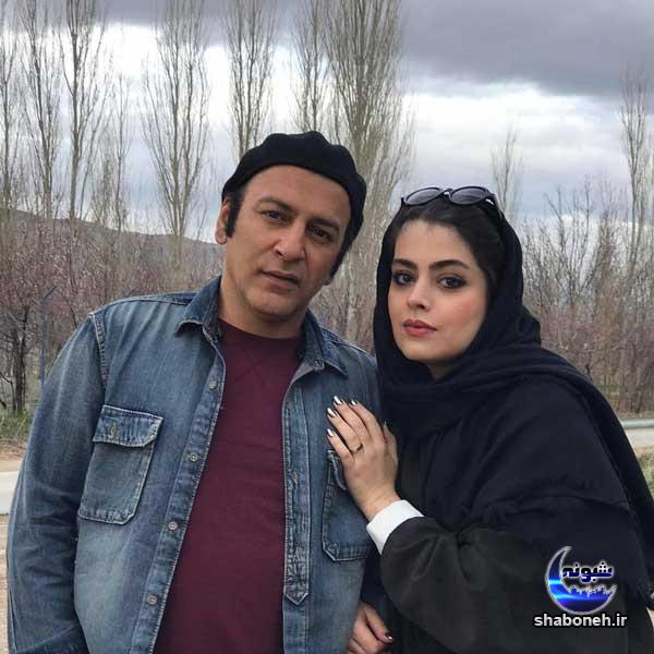 بازیگر نقش خلیل در نون خ کیست +بیوگرافی و عکس همسر
