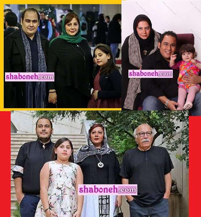 عکس رضا داوودنژاد و خواهرش زهرا داوودنژاد خواهر و برادر هنرمند 