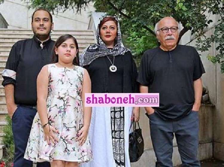 عکس رضا داوودنژاد و خواهرش زهرا داوودنژاد خواهر و برادر هنرمند 