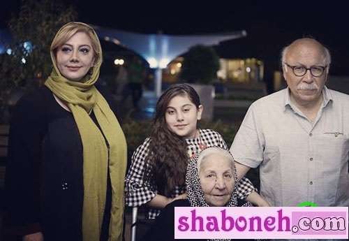 عکس رضا داوودنژاد و خواهرش زهرا داوودنژاد خواهر و برادر هنرمند 