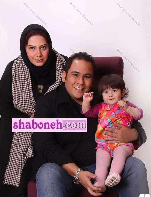 عکس رضا داوودنژاد و خواهرش زهرا داوودنژاد خواهر و برادر هنرمند 