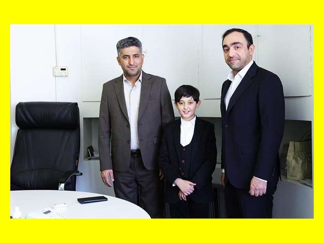 صالح مهدی زاده قاری نوجوان بورسیه آموزشی کانون زبان ایران 