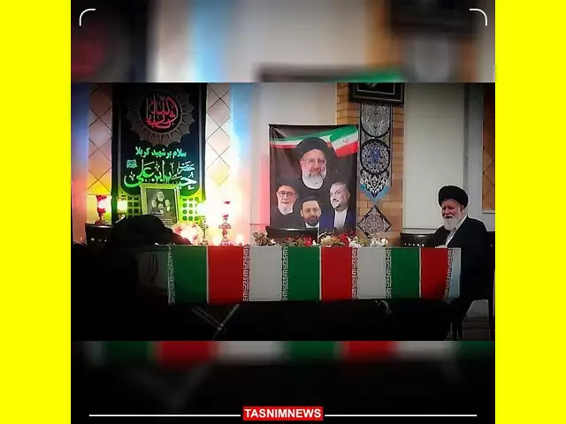 تصاویر گریه همسر و دختران ابراهیم رئیسی در تشییع پیکر تابوت پدر 