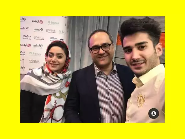 عکس محمدرضا استوان و همسرش فاطمه ارجمندی در کنار رامبد جوان