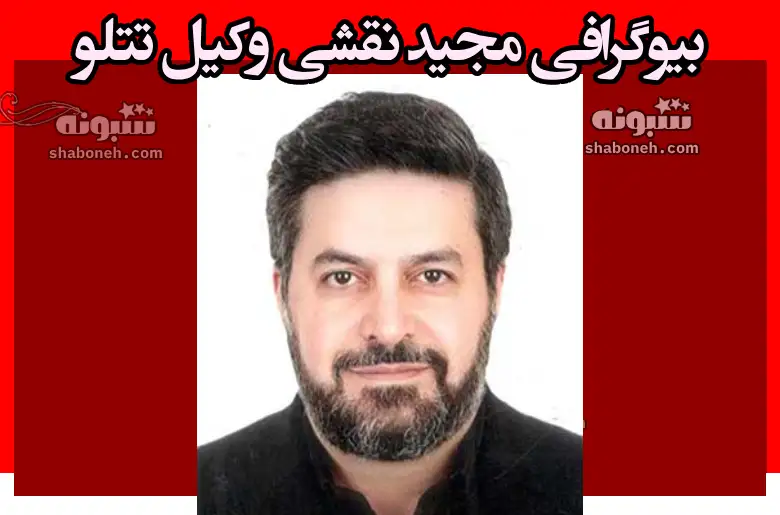 بیوگرافی مجید نقشی وکیل تتلو کیست +سوابق