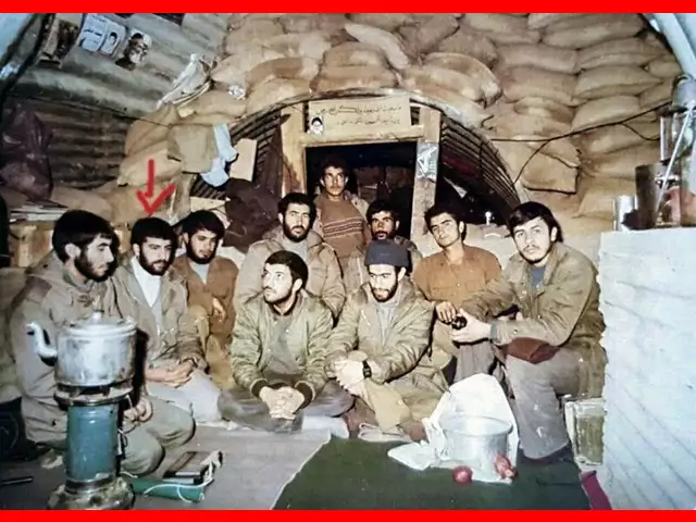 عکس و تصاویر جوانی و قدیمی ابراهیم رئیسی در جبهه زیرخاکی از قبل انقلاب