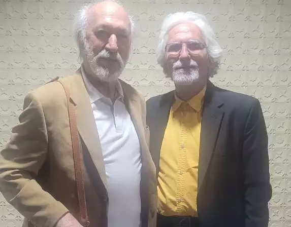 محمد حسین حسینی بازیگر و تهیه کننده در مستند کتایون به روایت کتایون