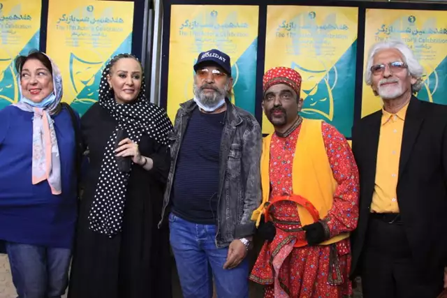 محمد حسین حسینی بازیگر و تهیه کننده سینما در جشن بازیگران