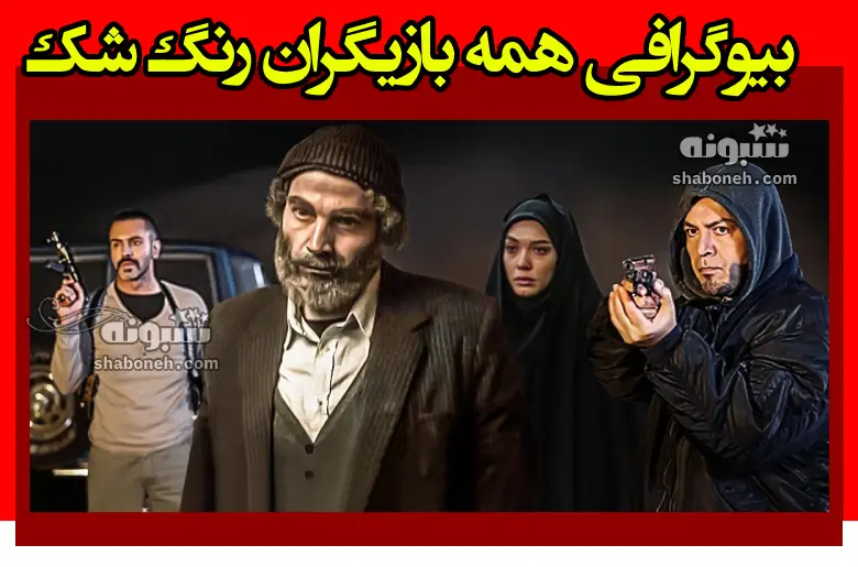 بیوگرافی بازیگران سریال رنگ شک با نقش + عکس و داستان