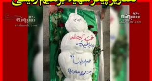 اولین عکس پیکر و جسد و جنازه ابراهیم رئیسی رئیس جمهور شهید کشور +تصاویر