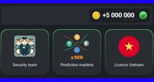 نحوه باز کردن قفل کارت Prediction markets همستر کامبت +عکس