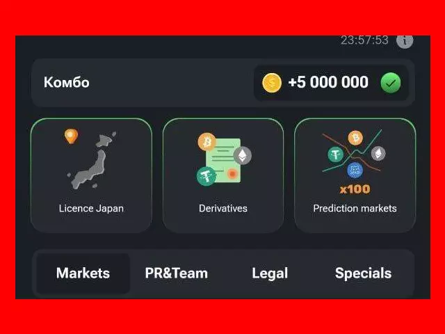 نحوه باز کردن قفل کارت Derivatives و Prediction markets بازی همستر