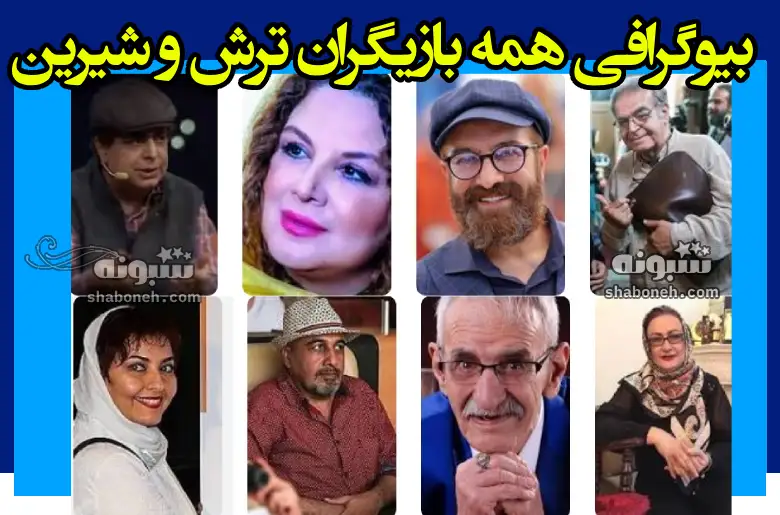بیوگرافی بازیگران سریال ترش و شیرین با نقش + عکس و داستان