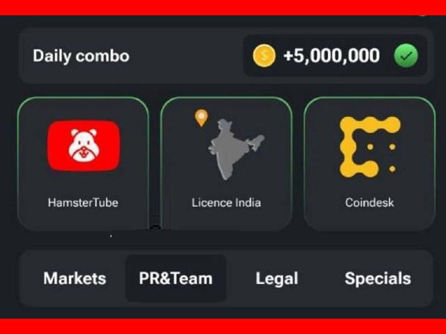 نحوه باز کردن قفل کارت Licence India و Coindesk بازی همستر