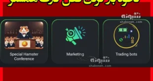 نحوه باز کردن قفل کارت Special Hamster Conference بازی همستر