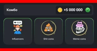 باز کردن قفل کارت Shit coin و Meme coins بازی همستر