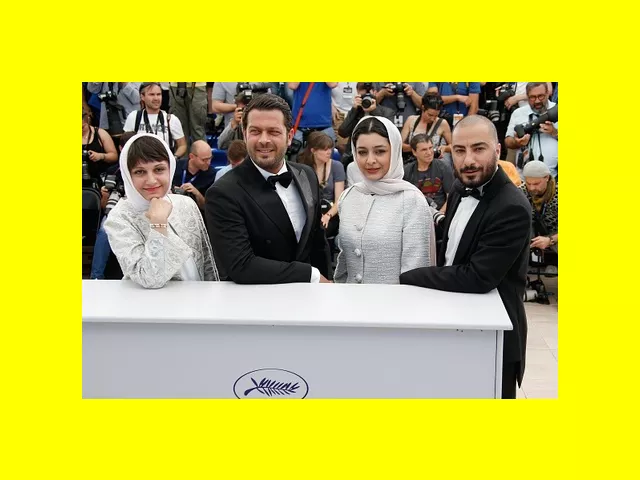 تصاویر جنجالی آیدا پناهنده کارگردان سینما در جشنواره کن و ونیز
